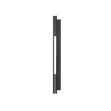 Рамка для сенсорных выключателей тройная, 6 клавиш (2-2-2) чёрная